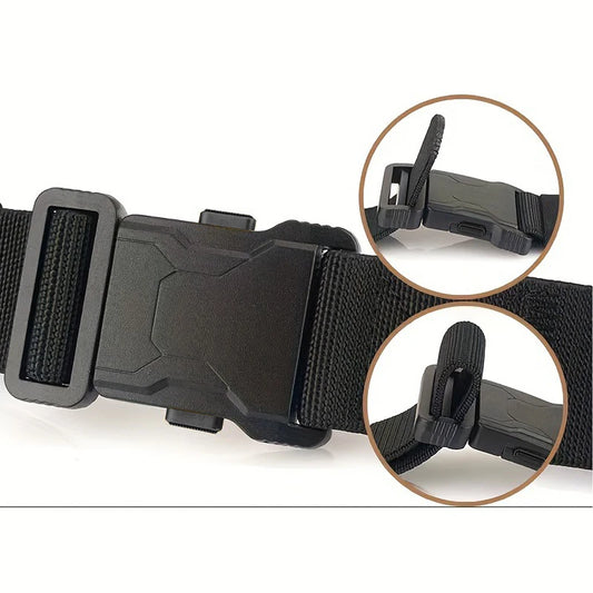 Genuine Tactical Belt Quick Release Outdoor Military Belt Soft Real Nylon Sports Accessories Men And Women Black Belt