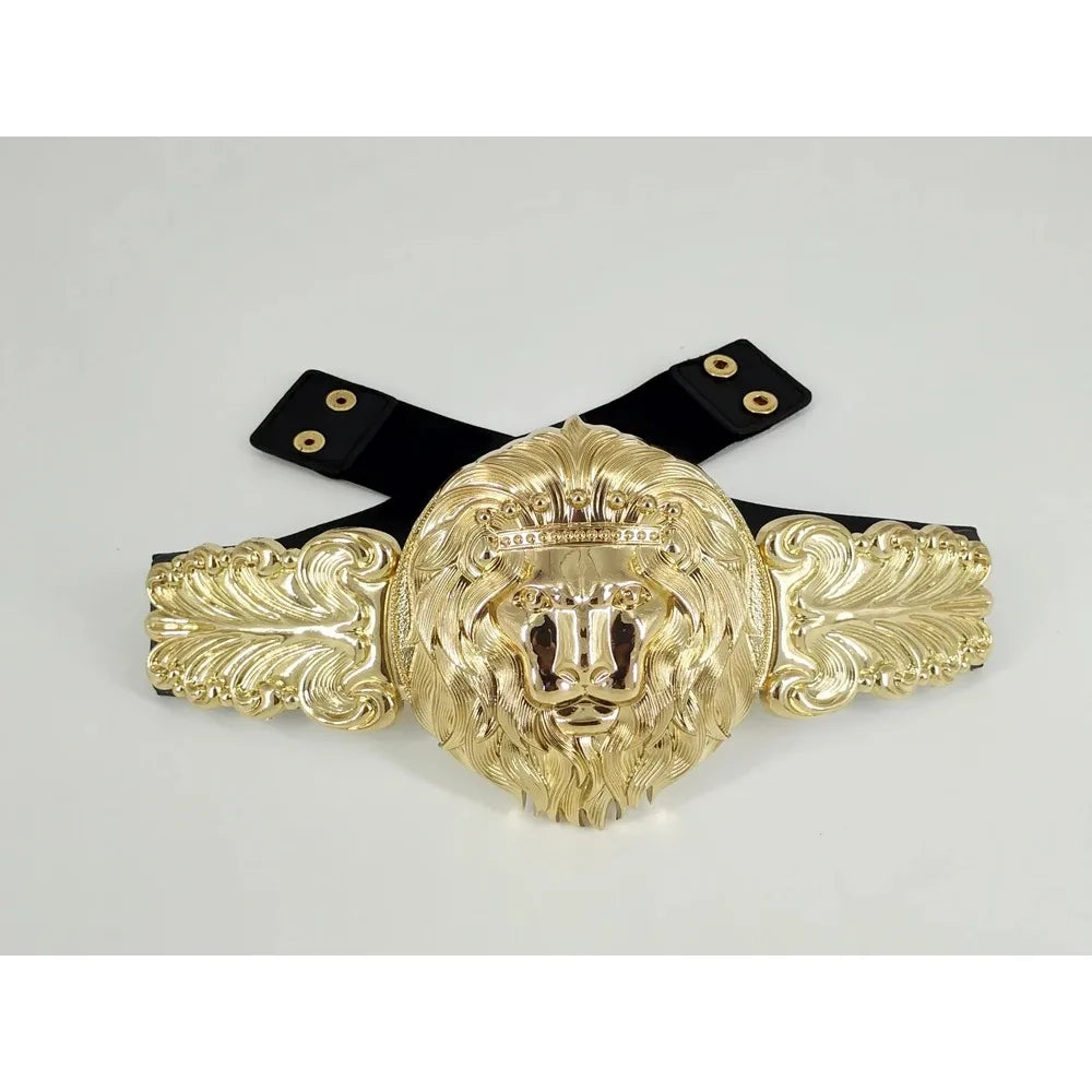 Golden Waist Belts Fashion Women's Metal Wide Waistband Female Luxury Brand Designer Ladies Elastic Belt For Dress 108