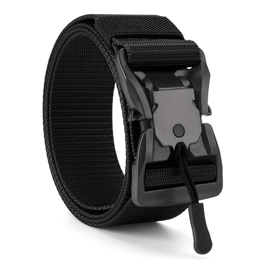 Alloy Magnetic Snake Buckle Outdoor Tactical Belt Men's Casual Belt Fashion Women Nylon Belt