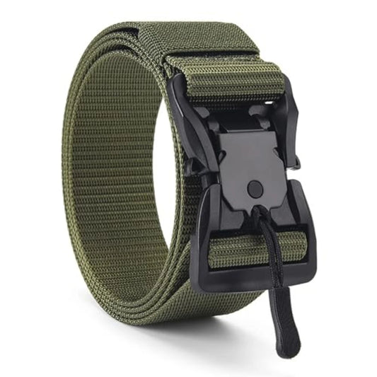 Alloy Magnetic Snake Buckle Outdoor Tactical Belt Men's Casual Belt Fashion Women Nylon Belt