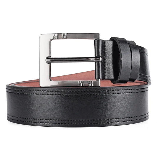 Genuine Leather For Men's High Quality Buckle Jeans Cowskin Casual Belts Business Cowboy Waistband Male Fashion Designer